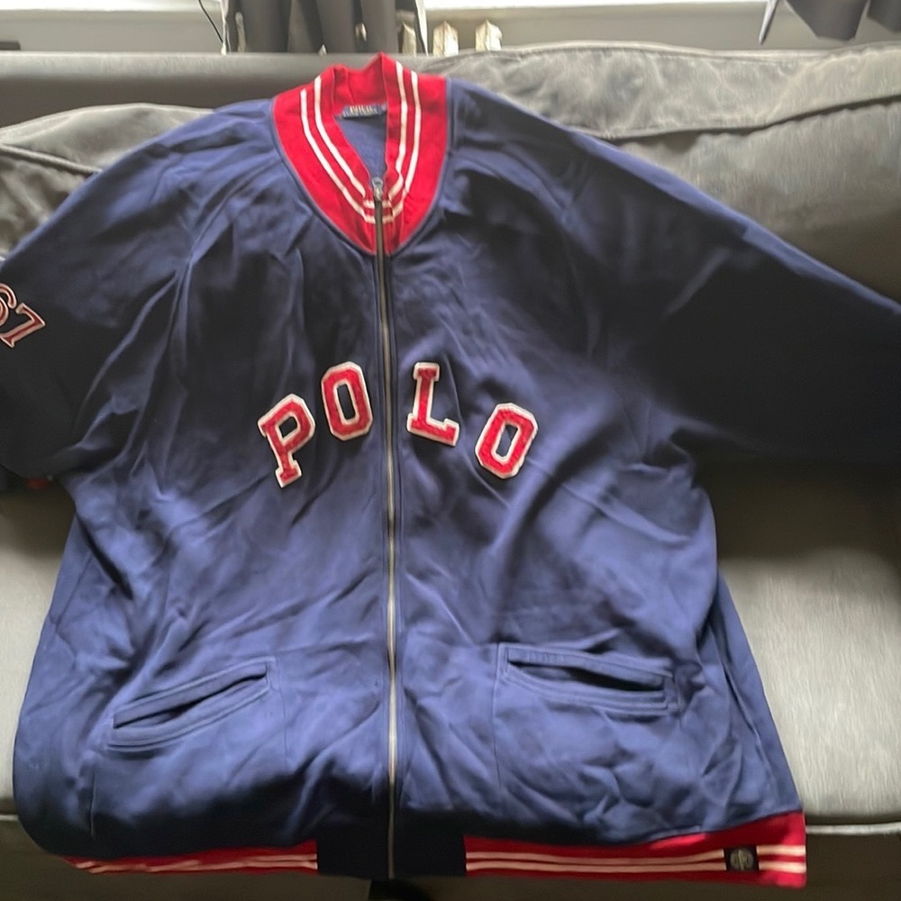 Rare Big and Tall Polo Jacket